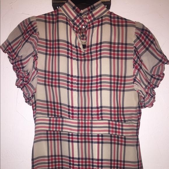 DEAL💥Juicy Couture Silk Mock Neck Victorian - Picture 2 of 6